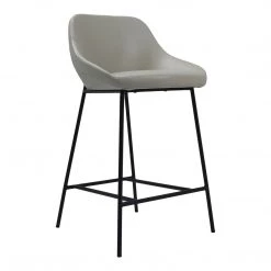 Moe's Home Collection Shelby Counter Stool Beige Stools