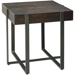 Ashley Furniture Drewing - Light Brown - Square End Table Tables