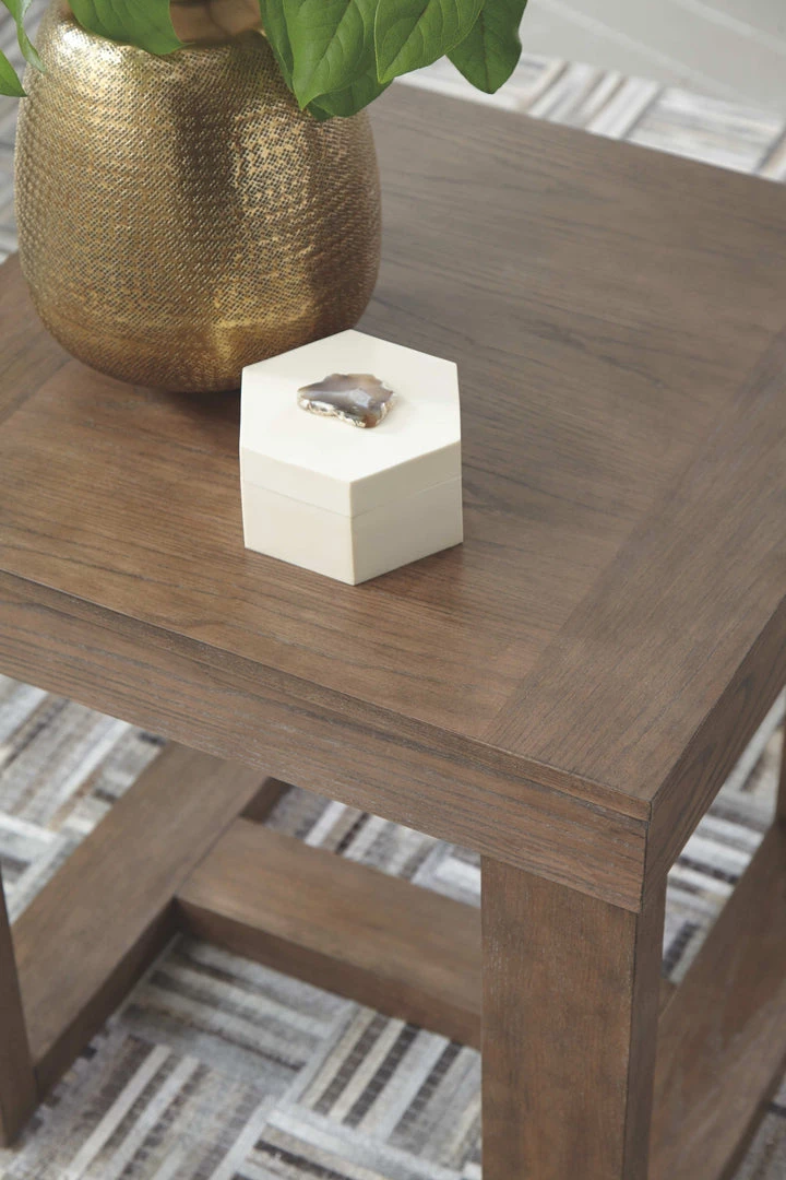 Ashley Furniture Tables Cariton - Gray - Square End Table 5 Ashley Furniture Tables Cariton - Gray - Square End Table