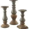 Ashley Furniture Emele - Taupe - Candle Holder Set (3/cn) Table Decor