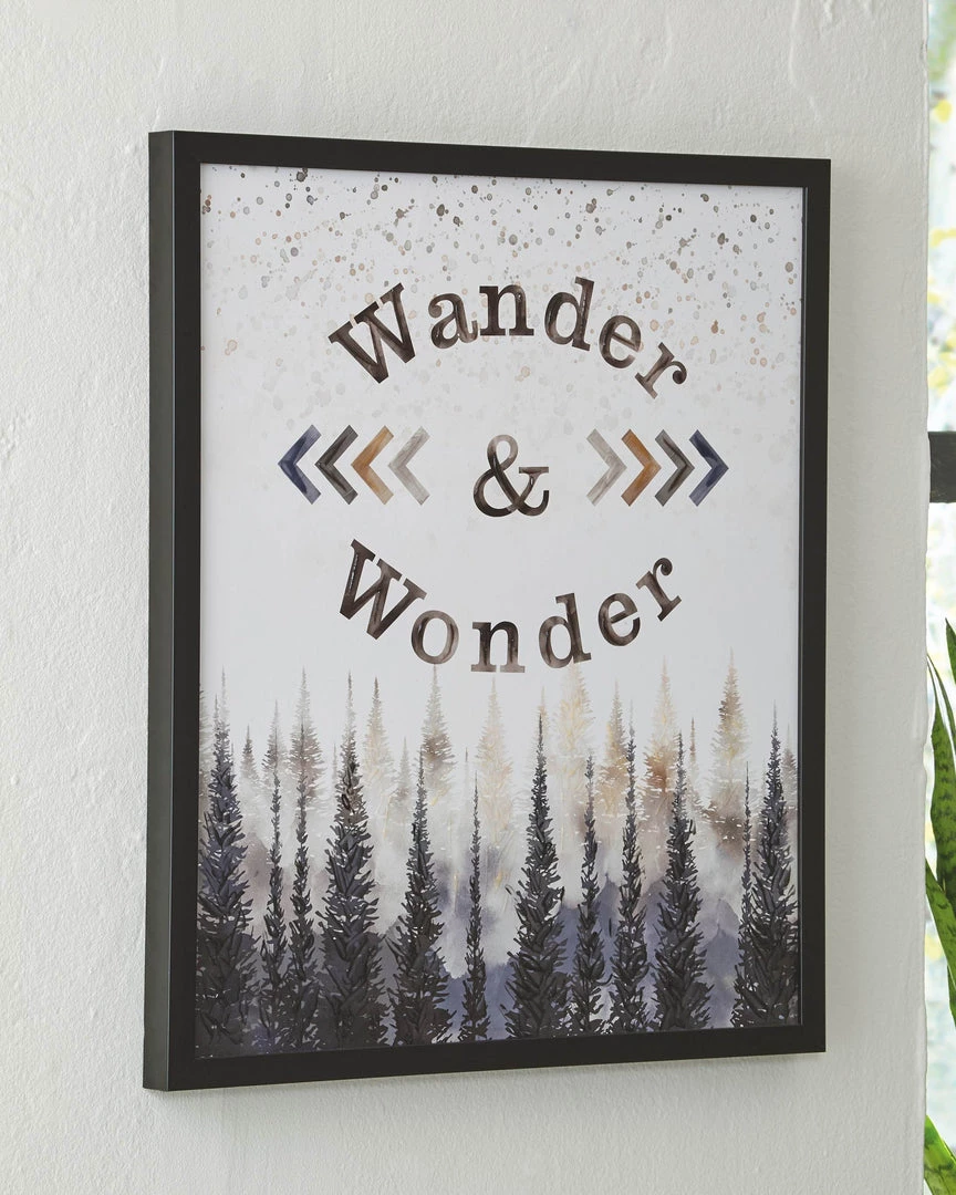 Ashley Furniture Farryn - Gray/brown/navy - Wall Art 5 Ashley Furniture Farryn - Gray/brown/navy - Wall Art