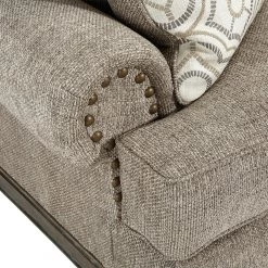 Signature Design By Ashley® Living Room Sets Einsgrove - Sandstone - 4 Pc. - Sofa, Loveseat, Chair And A Half, Ottoman