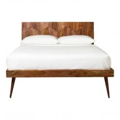 Moe's Home Collection O2 Bed Queen Brown
