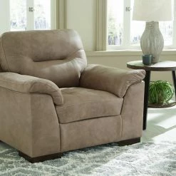 Signature Design By Ashley® Maderla - Pebble - 2 Pc. - Chair, Ottoman Chair & Ottoman Sets
