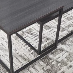 Ashley Furniture Tables Yarlow - Black - Occasional Table Set (3/cn)