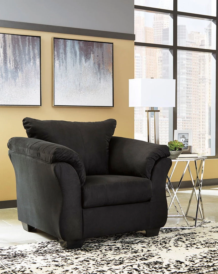 Signature Design By Ashley® Darcy - Chair With Ottoman Chair & Ottoman Sets 15 Signature Design By Ashley® Darcy - Chair With Ottoman Chair & Ottoman Sets