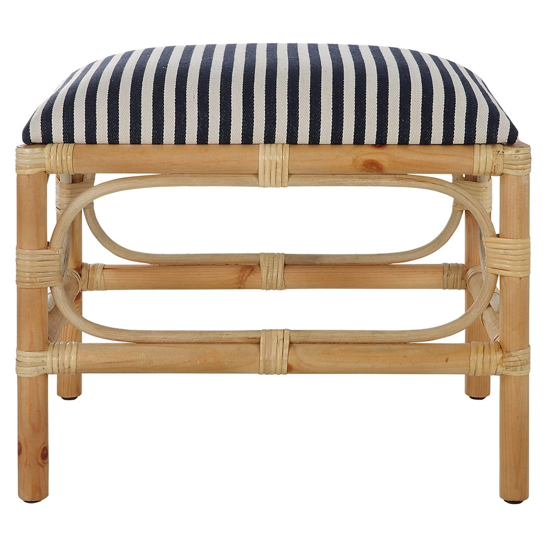 Uttermost Laguna Small Striped Bench Benches 3 Uttermost Laguna Small Striped Bench Benches