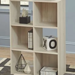 Ashley Furniture Socalle - Natural - Four Cube Organizer