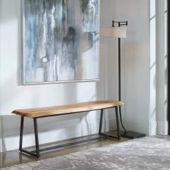 Benches Uttermost Laurel Wooden Bench