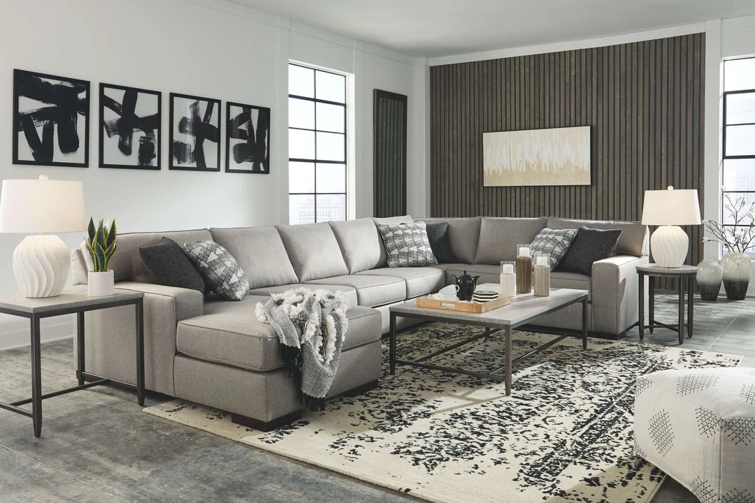 Benchcraft® Sectionals Marsing Nuvella - Sleeper Sectional With Chaise 9 Benchcraft® Sectionals Marsing Nuvella - Sleeper Sectional With Chaise