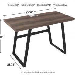 Ashley Furniture Arlenbry - Gray - Home Office Small Desk Desks
