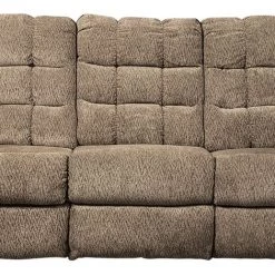 Ashley Furniture Reclining Furniture Workhorse - Cocoa - Reclining Sofa