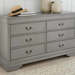 Ashley Furniture Kordasky - Gray - Dresser