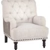 Ashley Furniture Chairs Tartonelle - Ivory/taupe - Accent Chair