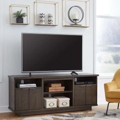 Ashley Furniture Brazburn - Dark Brown - Lg Tv Stand W/fireplace Option TV Stands