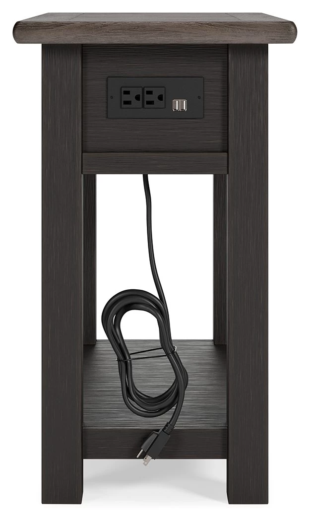 Ashley Furniture Tyler - Black / Gray - Chair Side End Table 11 Ashley Furniture Tyler - Black / Gray - Chair Side End Table
