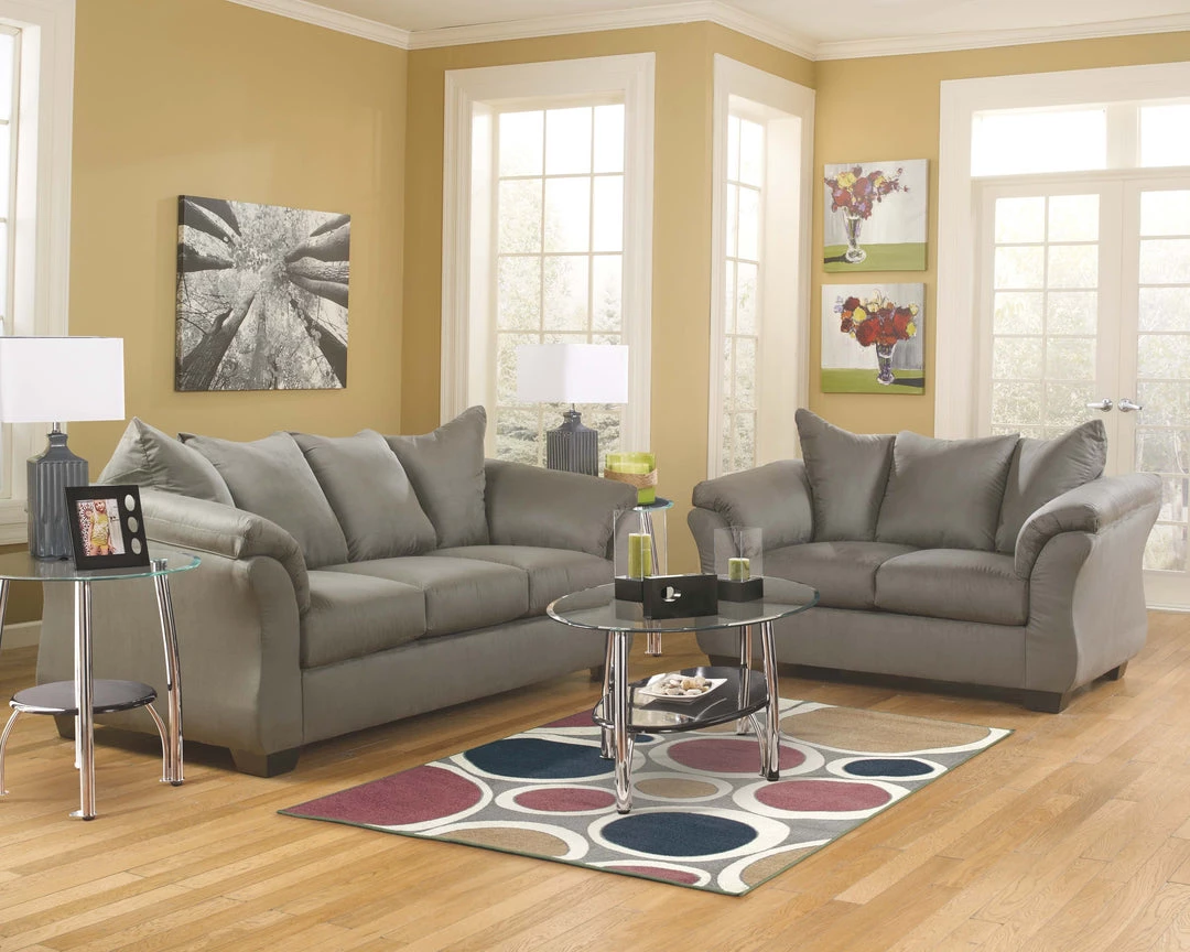 Ashley Furniture Darcy - Loveseat Contemporary - Stationary Loveseats 33 Ashley Furniture Darcy - Loveseat Contemporary - Stationary Loveseats