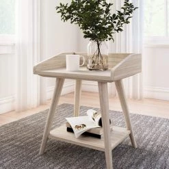 Ashley Furniture Blariden - Light Tan - Accent Table