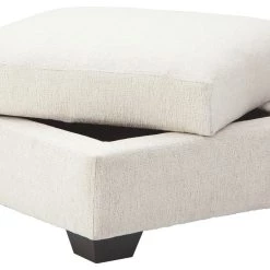 Ashley Furniture Cambri - Snow - Ottoman With Storage Ottomans