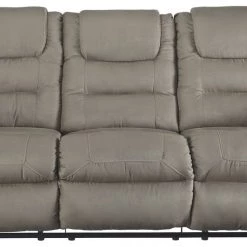 Ashley Furniture Mccade - Cobblestone - Reclining Sofa Reclining Furniture
