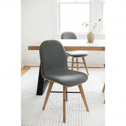 Moe's Home Collection Napoli Dining Chair Grey-m2