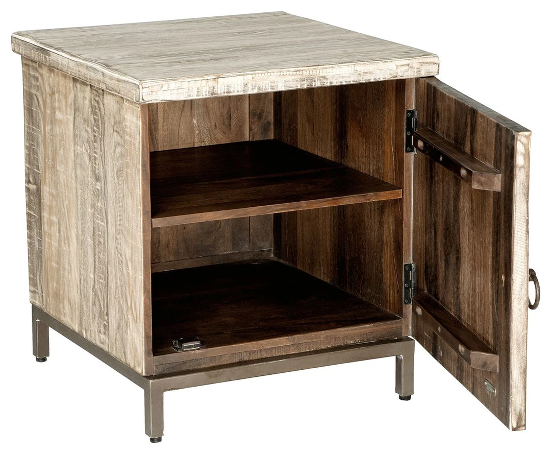 Ashley Furniture Laddford - Whitewash - Accent Cabinet - Shelf 10 Ashley Furniture Laddford - Whitewash - Accent Cabinet - Shelf