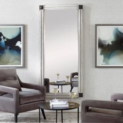 Accessories Uttermost Manor Distressed Oversized Mirror