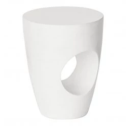 Moe's Home Collection Aylard Outdoor Stool Ivory Benches