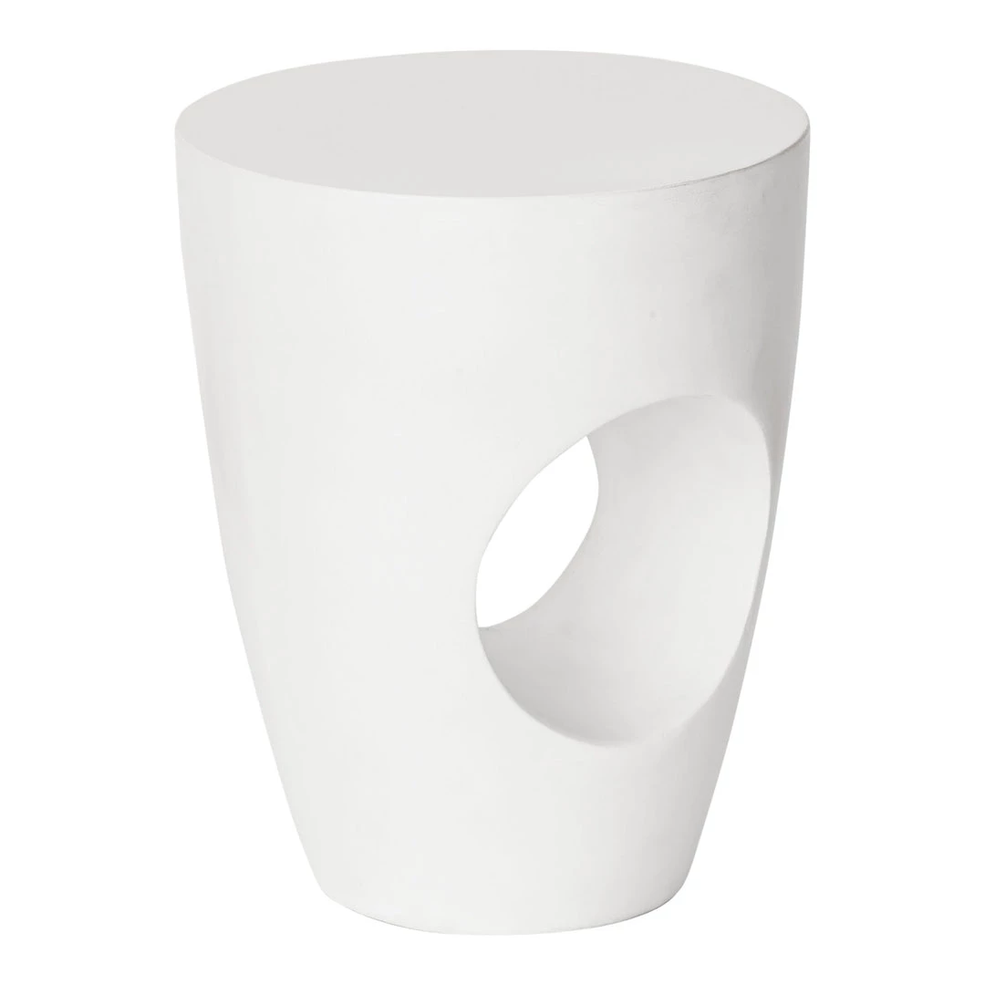 Moe's Home Collection Aylard Outdoor Stool Ivory Benches 4 Moe's Home Collection Aylard Outdoor Stool Ivory Benches