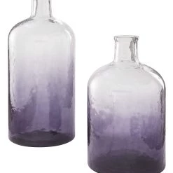 Ashley Furniture Table Decor Maleah - Purple - Vase Set (2/cn)