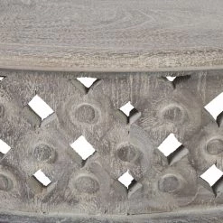 Ashley Furniture Rastella - Gray/black - Round End Table