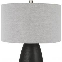 Uttermost Twilight Satin Black Table Lamp Accessories 14 Uttermost Twilight Satin Black Table Lamp Accessories