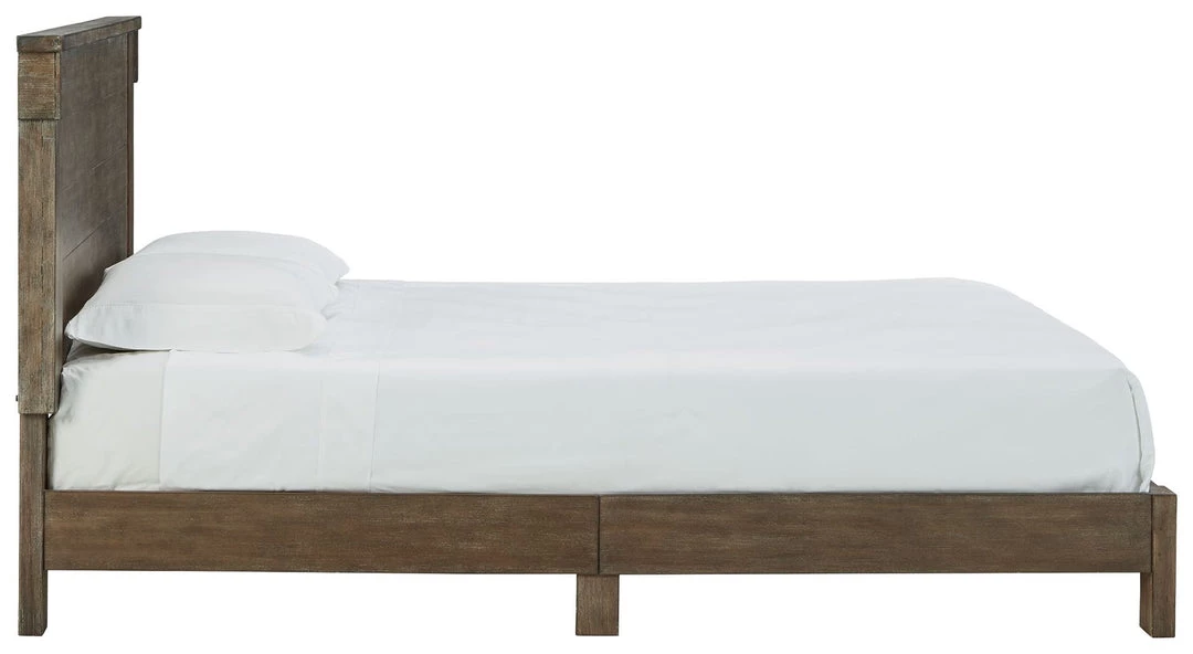 Ashley Furniture Beds Shamryn - Grayish Brown - King Panel Bed 4 Ashley Furniture Beds Shamryn - Grayish Brown - King Panel Bed