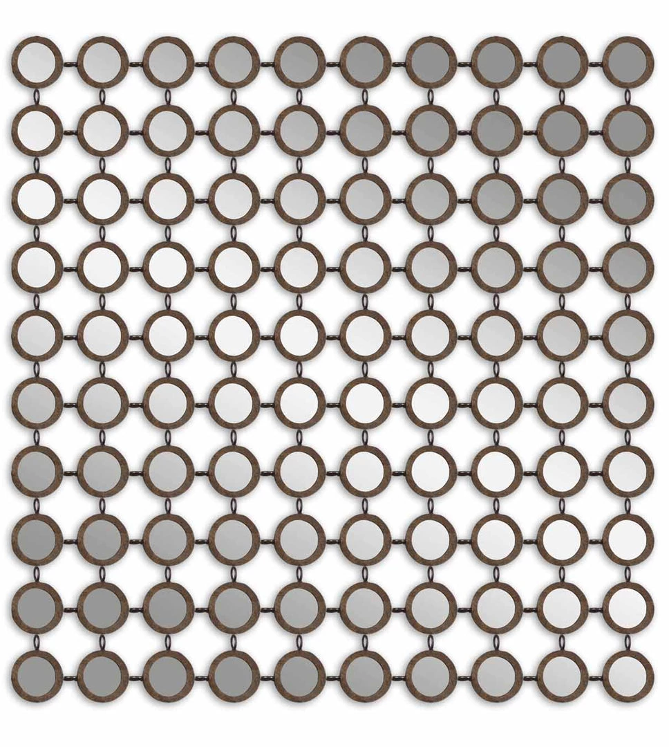 Uttermost Dinuba Antique Silver Champagne Mirror 3 Uttermost Dinuba Antique Silver Champagne Mirror