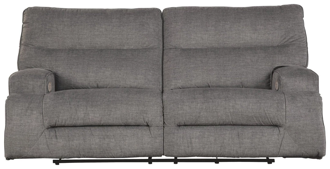 Ashley Furniture Reclining Furniture Coombs - Charcoal - 2 Seat Reclining Power Sofa 7 Ashley Furniture Reclining Furniture Coombs - Charcoal - 2 Seat Reclining Power Sofa