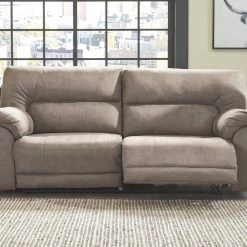 Ashley Furniture Cavalcade - Slate - 2 Seat Reclining Power Sofa Reclining Furniture