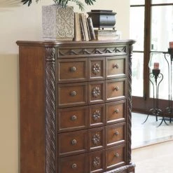 Ashley Furniture North - Dark Brown - Chest Chests