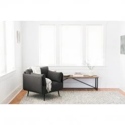 Moe's Home Collection Chairs Rodrigo Chair Anthracite