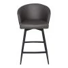 Moe's Home Collection Stools Webber Swivel Counter Stool Charcoal