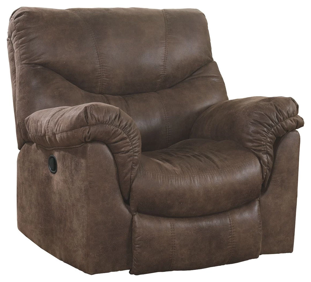 Ashley Furniture Alzena - Gunsmoke - Rocker Recliner 3 Ashley Furniture Alzena - Gunsmoke - Rocker Recliner