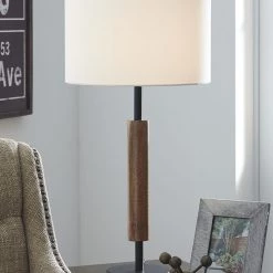 Ashley Furniture Maliny - Black/Ultimate Best In Class Wood Table Lamp (2/CN) Accessories