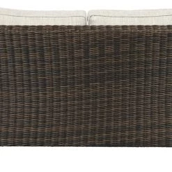 Ashley Furniture Paradise - Medium Brown - Loveseat W/cushion