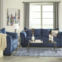 Ashley Furniture Darcy - Loveseat Contemporary - Stationary Loveseats 93 Ashley Furniture Darcy - Loveseat Contemporary - Stationary Loveseats