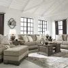 Signature Design By Ashley® Living Room Sets Einsgrove - Sandstone - 4 Pc. - Sofa, Loveseat, Chair And A Half, Ottoman