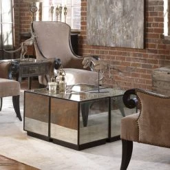Tables Uttermost Matty Mirrored Cube Table 7 Tables Uttermost Matty Mirrored Cube Table
