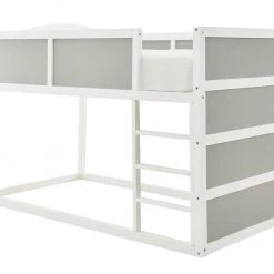 Ashley® Romanton - Gray/white - Twin Loft Bed Beds