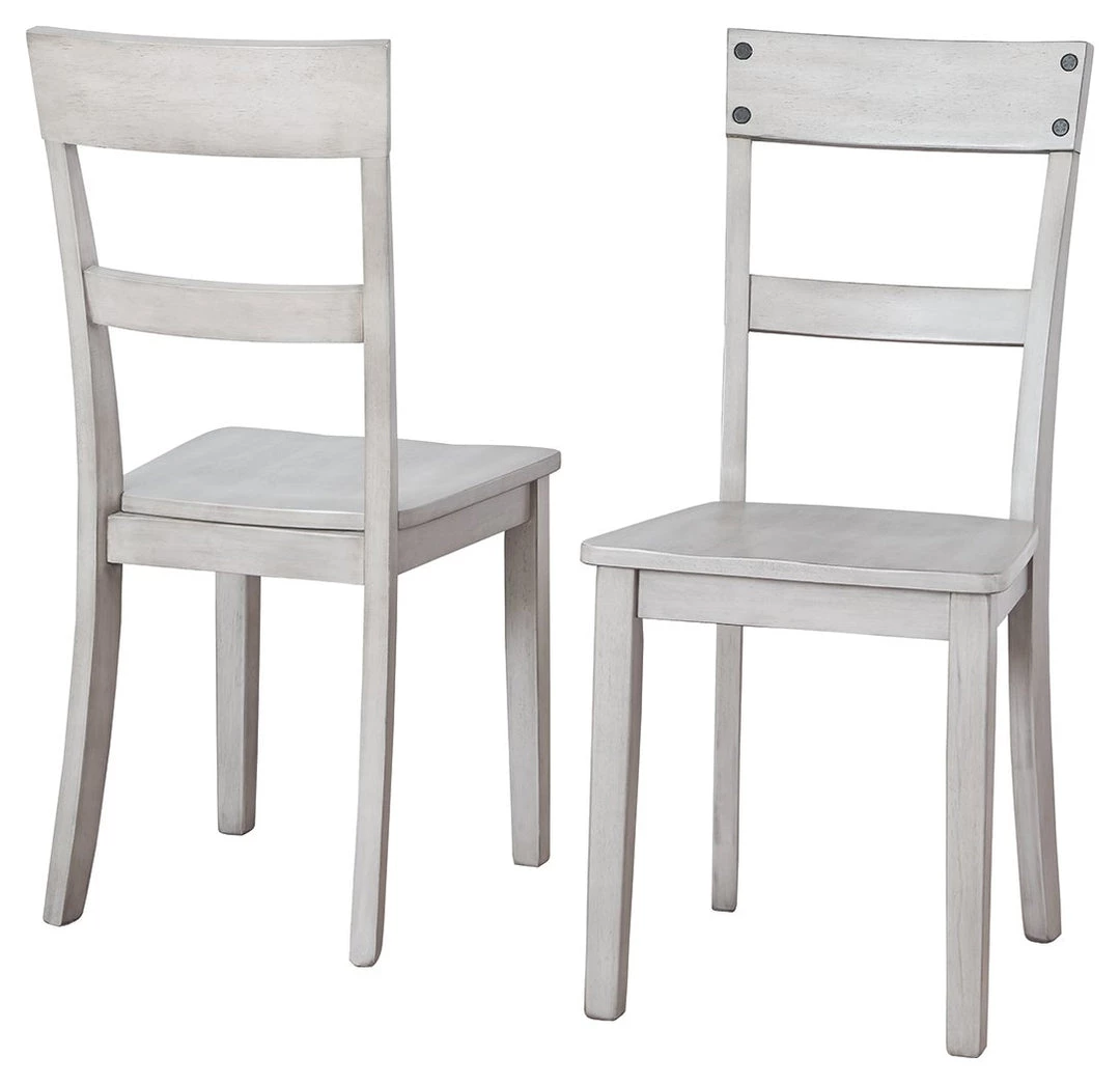 Ashley Furniture Loratti - Gray - Dining Room Side Chair (2/cn) Chairs 4 Ashley Furniture Loratti - Gray - Dining Room Side Chair (2/cn) Chairs