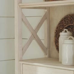 Ashley Furniture Bolanburg - Antique White - Display Cabinet Cabinets