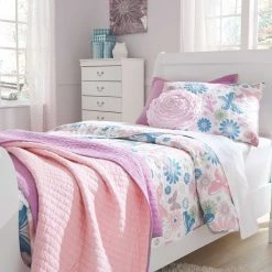 Ashley Furniture Anarasia - Crisp Cottage - Sleigh Headboard Headboards