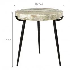 Moe's Home Collection Brinley Marble Accent Table Tables